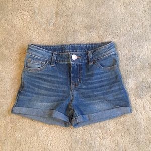 Kids denim shorts